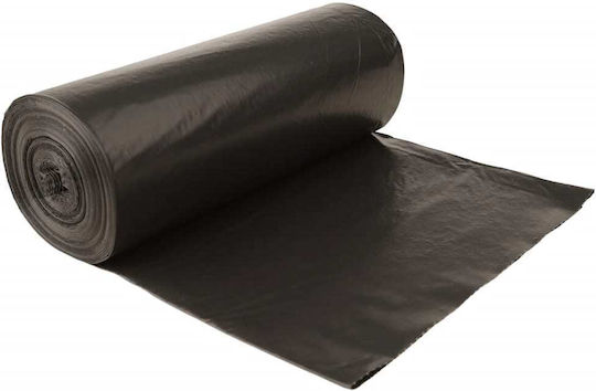 vidaXL Trash Bags Capacity 240lt 100x125cm 150pcs Black