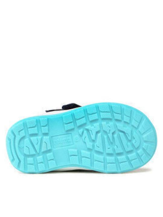 Kinder-Schneestiefel Marineblau