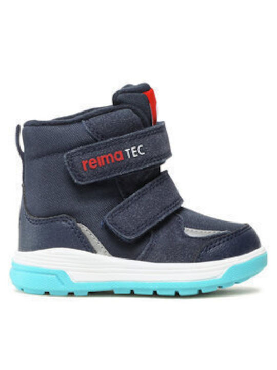 Kinder-Schneestiefel Marineblau