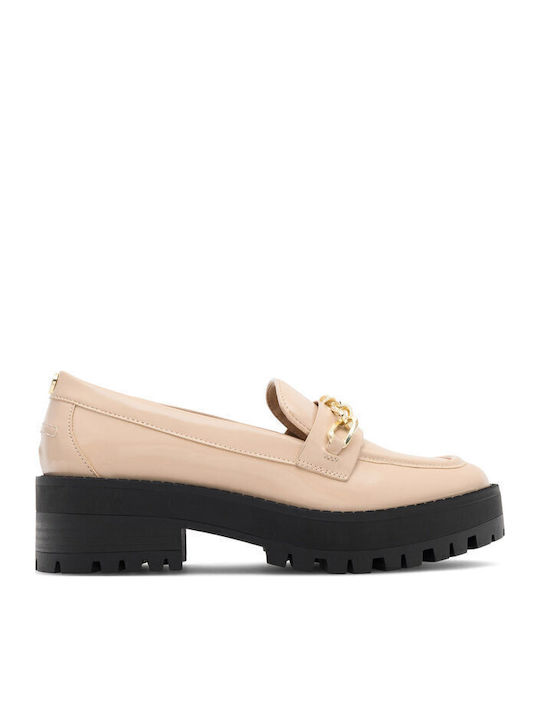 Дамски Loafers в Бежов Цвят