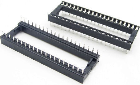 IC 40 Pin Pas 2.54mm Bază IC 775