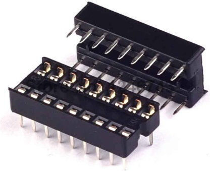 Soclu IC 18 pini Pas 2.54mm IC Socket 772