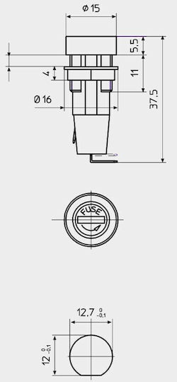 Fuse Holder 33190-201