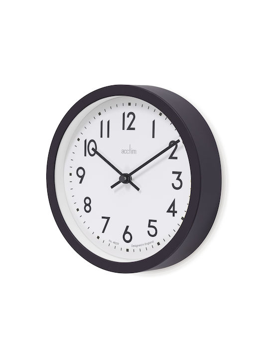 Acctim Acctim Ρολόι Τοίχου Μαύρο Ø20cm