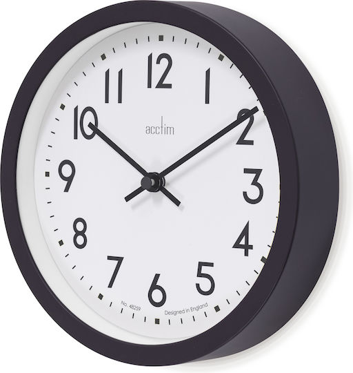 Acctim Acctim Ceas de Perete Negru Ø20cm