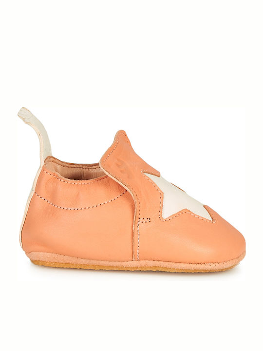 Easy Peasy Baby Hausschuhe Orange Blublu Etoile