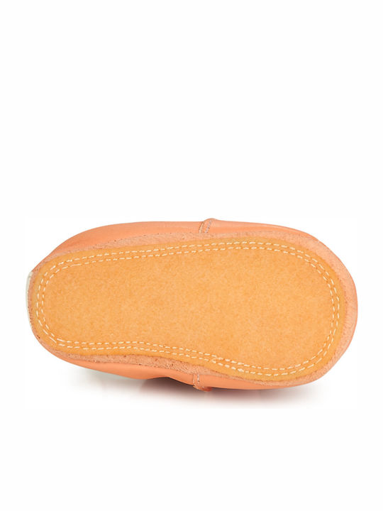Easy Peasy Baby Hausschuhe Orange Blublu Etoile