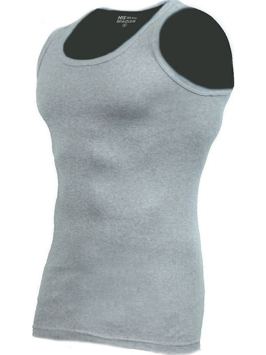 Tricou De Corp Fără Mâneci De Culoare Gri