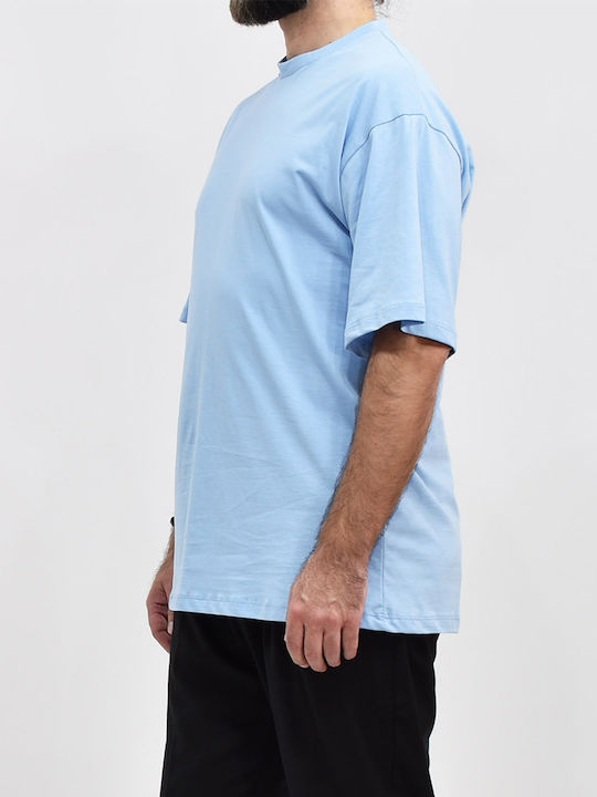 T-shirt Γαλάζιο