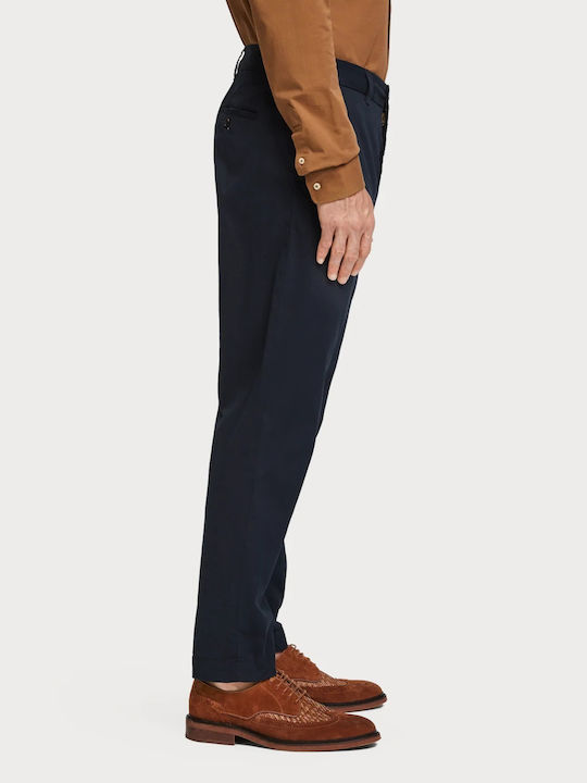 Fave Twill Trousers Chino Navy Blue