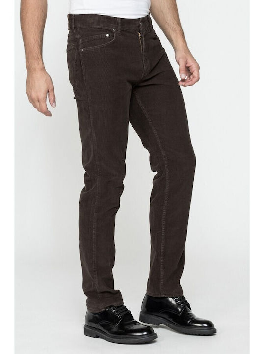 Carrera Jeans Carrera Herrenhose Elastisch in Normaler Passform Braun