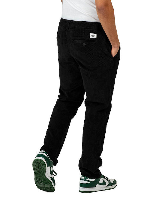 Reell Flex Men's Trousers Chino Elastic in Regular Fit Black