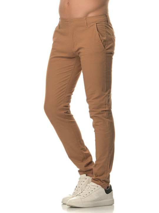 Παντελόνι Chino σε Slim Εφαρμογή Μπεζ