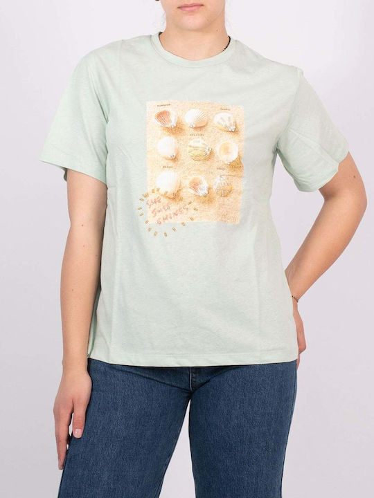 Women's T-shirt Green 200-003