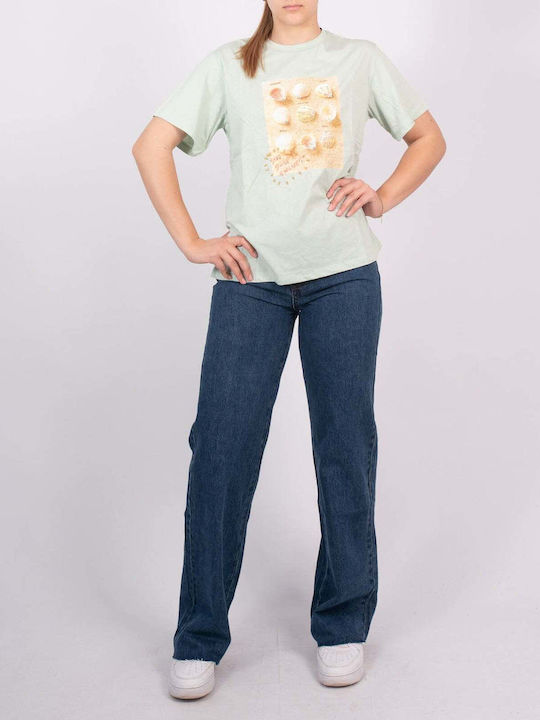 Women's T-shirt Green 200-003