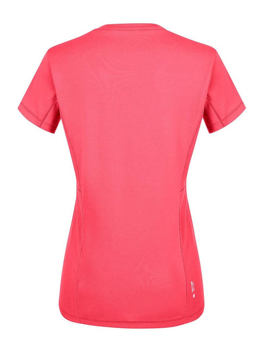 Salewa Γυναικείο Αθλητικό T-shirt Fast Drying Πορτοκαλί