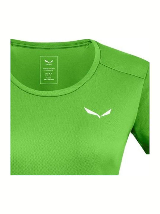 Sporty B 4 Tricou Damă Drumeție Uscare Rapidă Verde