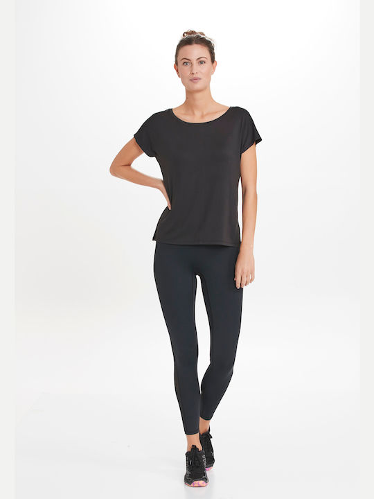 Endurance Damen Sportlich T-shirt Black.