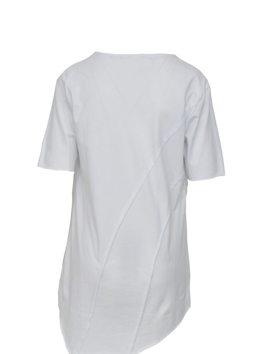 Aris Tsoubos Women's Oversized T-shirt White