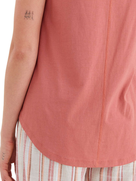 'sulla' Amanikh Women's Blouse Sleeveless Pink