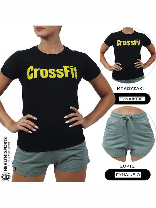 Γυναικείο Αθλητικό T-shirt Μαύρο