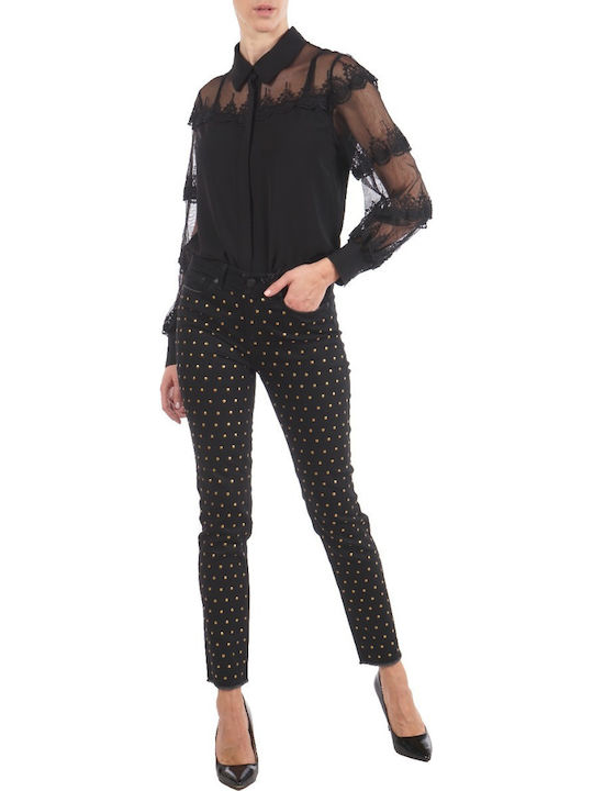 Main Women's Jean Trousers Black