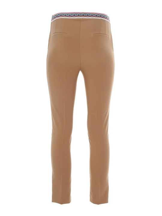 Twenty 29 Women's Fabric Trousers Beige