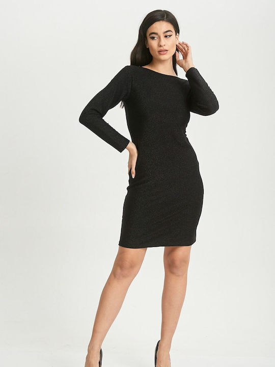 Boutique Mini Evening Dress Black