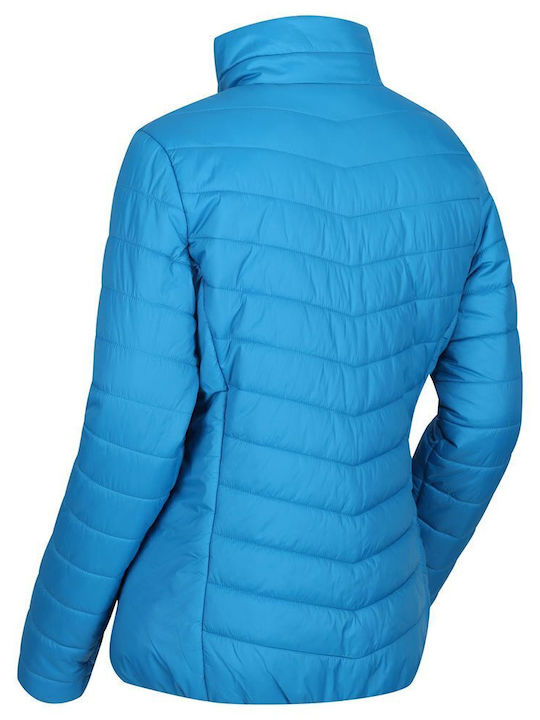 Freezway Ii Scurtă Jachetă de femei Puffer Albastru deschis