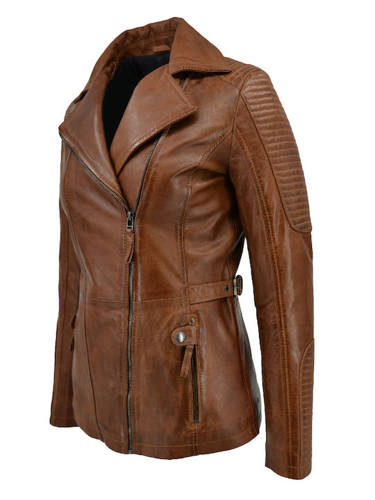 Piele Jachetă de femei Biker Jacket Maro