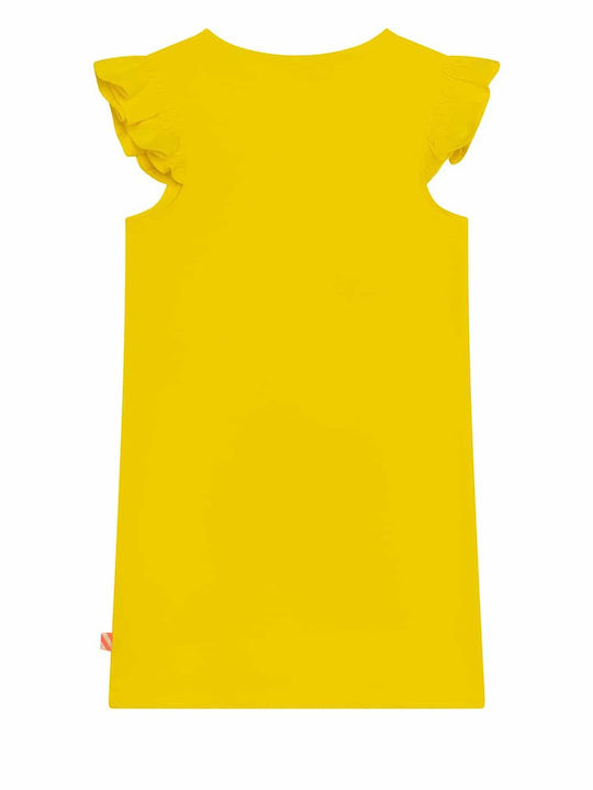 Billieblush Kids Dress Sleeveless Yellow