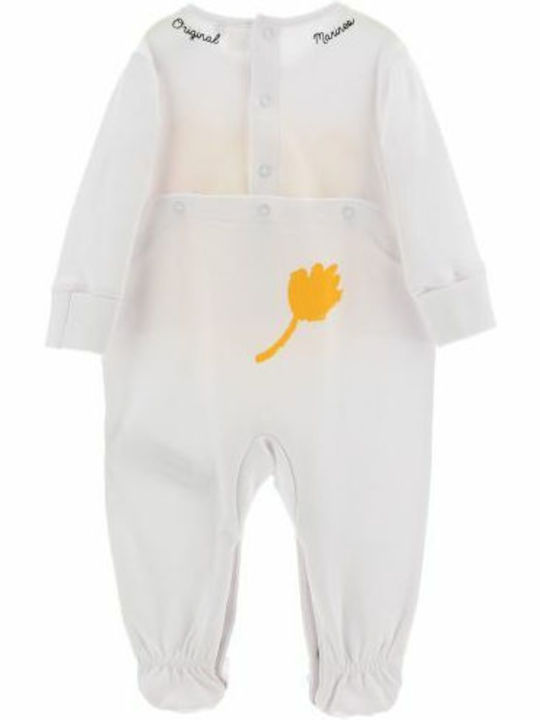 Original Marines Original Marines Baby Bodysuit Set Long-Sleeved White