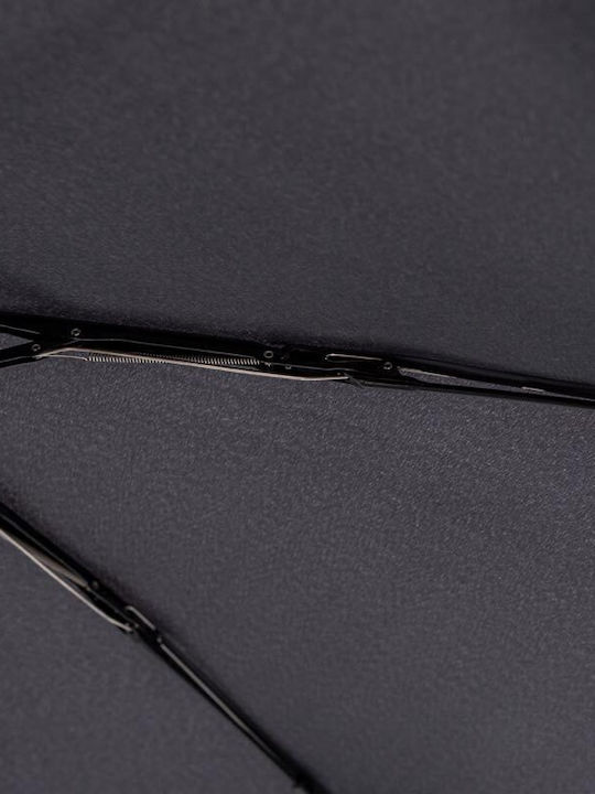 Knirps U.200 Ultra Light Slim Αυτόματη Ομπρέλα Βροχής Σπαστή Μαύρη