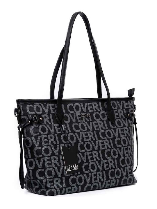 Enrico Coveri Women's Bag Shopper Shoulder Black