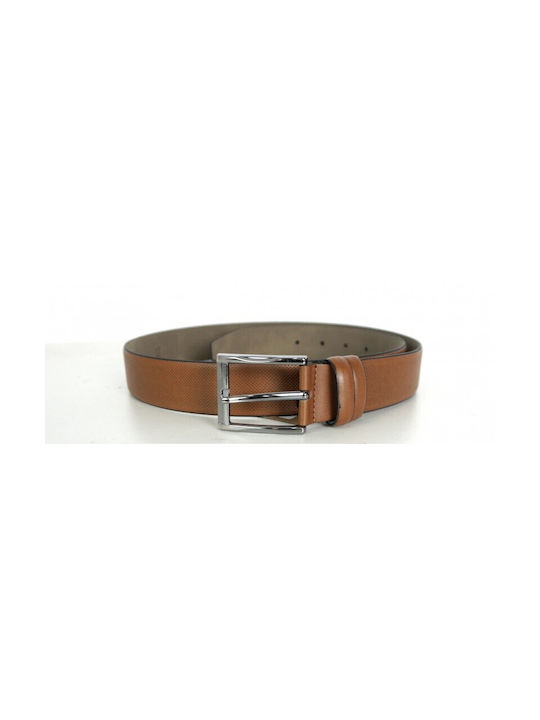 Men's Artificial Leather Belt Brown