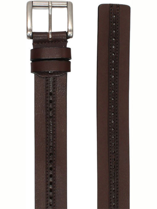 Men's Belt Leather Brown