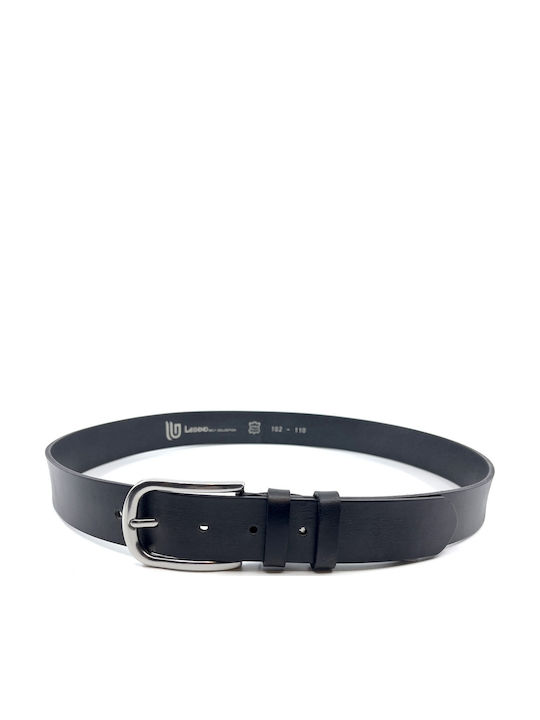Men's Belt Leather Black