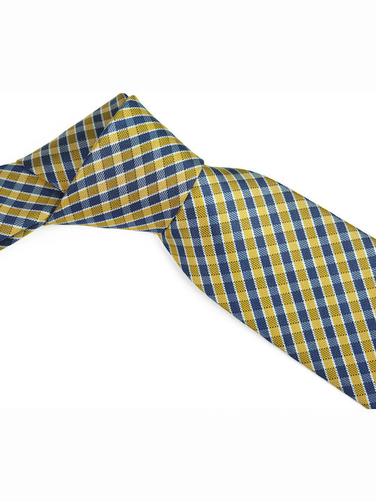 Octopus Men's Tie Silk Printed in Blue Color