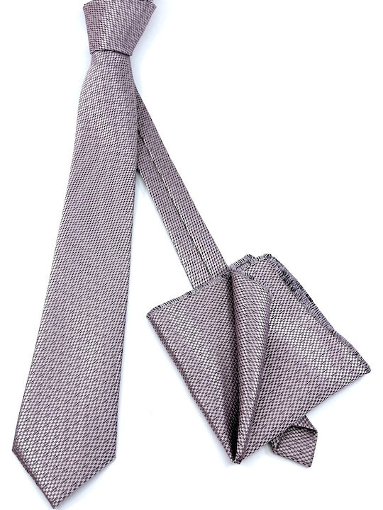 Legend Accessories Men's Tie Set Printed Purple