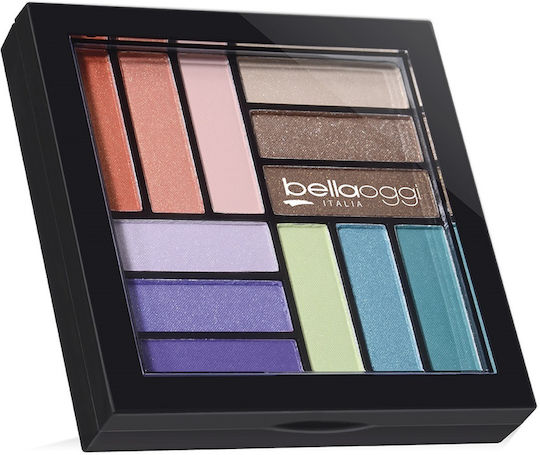 Bellaoggi Trend Up Warm Iconic Eyeshadow Παλέτα με Σκιές Ματιών σε Στερεή Μορφή