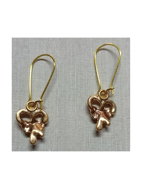 Earrings Pendants Gold Plated