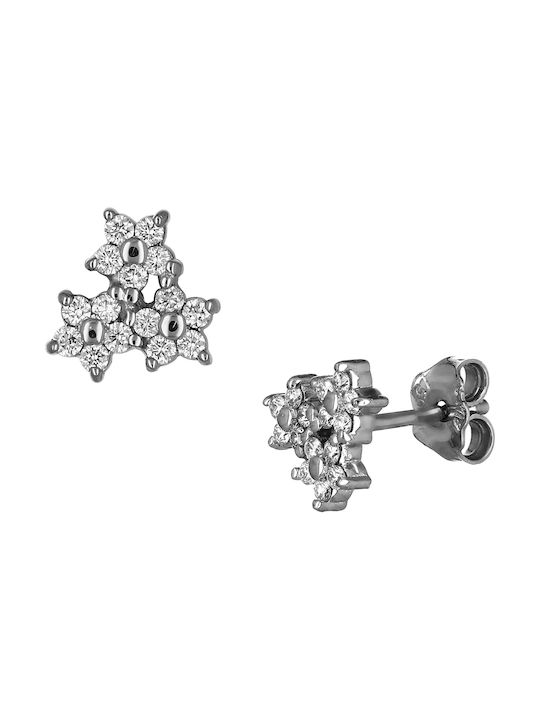 Earrings made of Platinum with Diamond