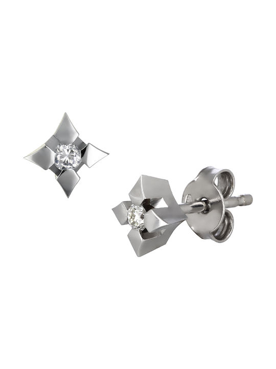 Earrings made of Platinum with Diamond