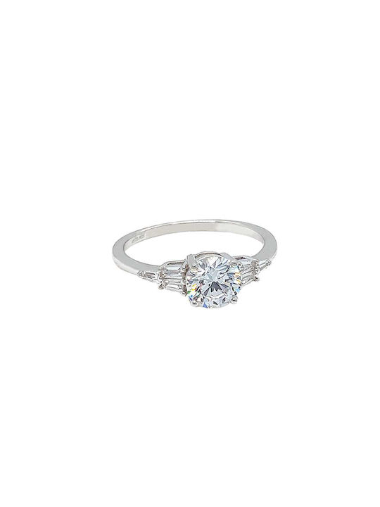 Verita Women's Ring with Zircon from Silver