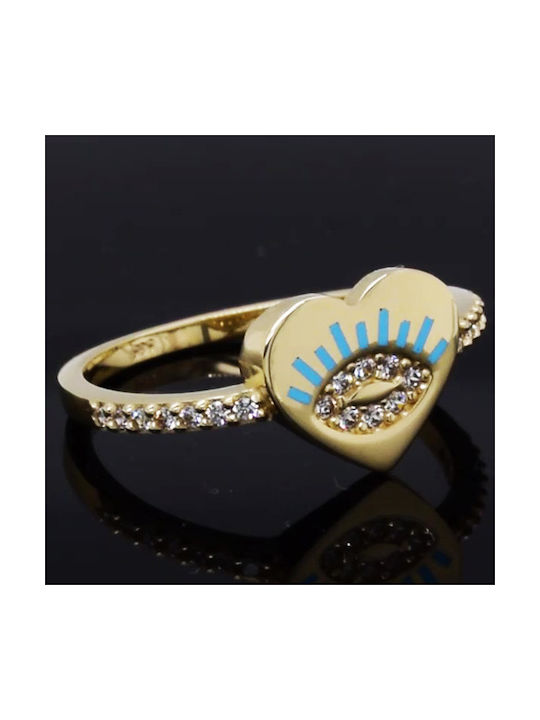 Women's Gold Ring with Stone 14K