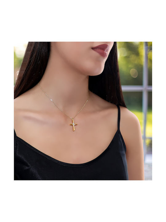 Women's Gold Cross 14K