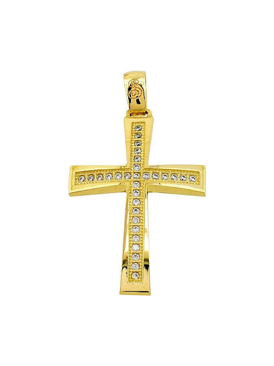 Women's Gold Cross 14K with Chain