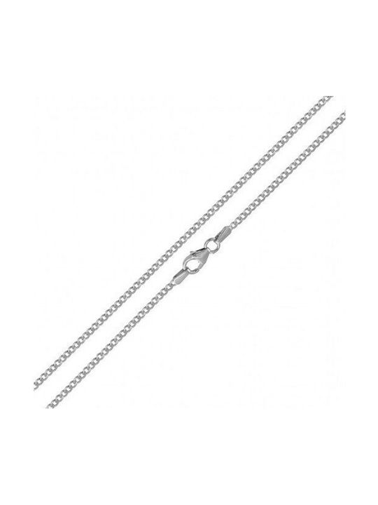 Katsigiannis Women's White Gold Cross 14K with Chain