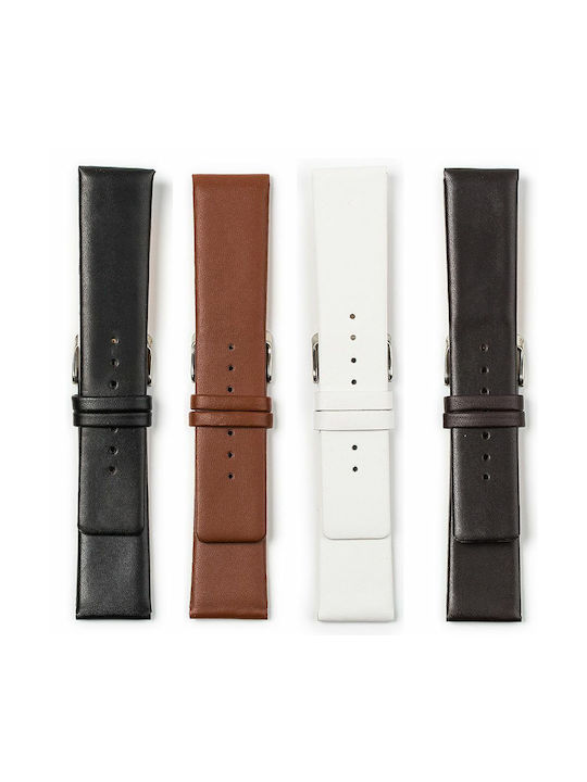 Leather Strap Tabac Brown 30mm