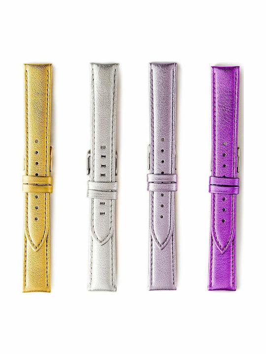 KOSTELO Leather Strap Purple 18mm KOSTELO Leather Strap Purple 18mm